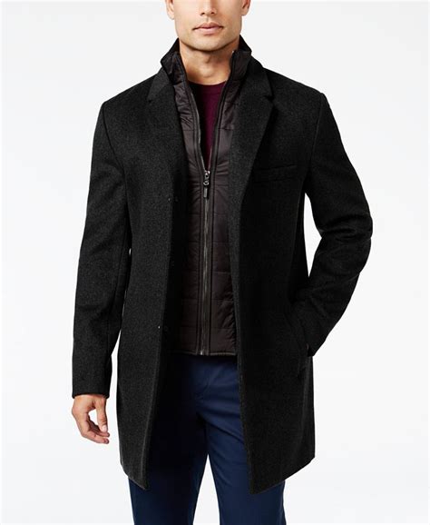 michael kors jacket mens sale|Michael Kors men's overcoat macy's.